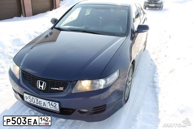 Фото автомобиля HONDA ACCORD, 2007 — госномер С083МЕ142. Цвет: ТЕМНО-СИНИЙ