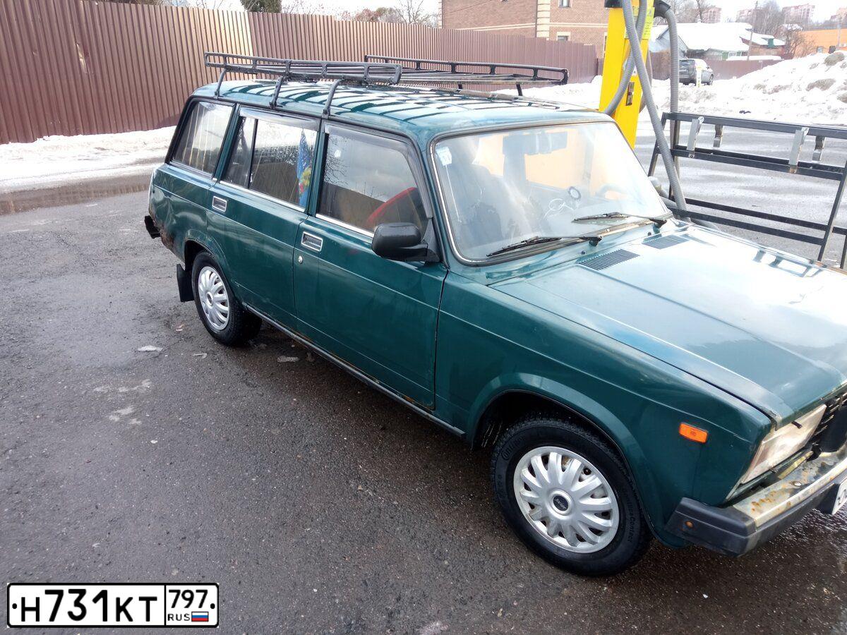 Фото автомобиля LADA 2104, 2006 — госномер О066СР790. Цвет: ЗЕЛЕНЫЙ АВОКАДО