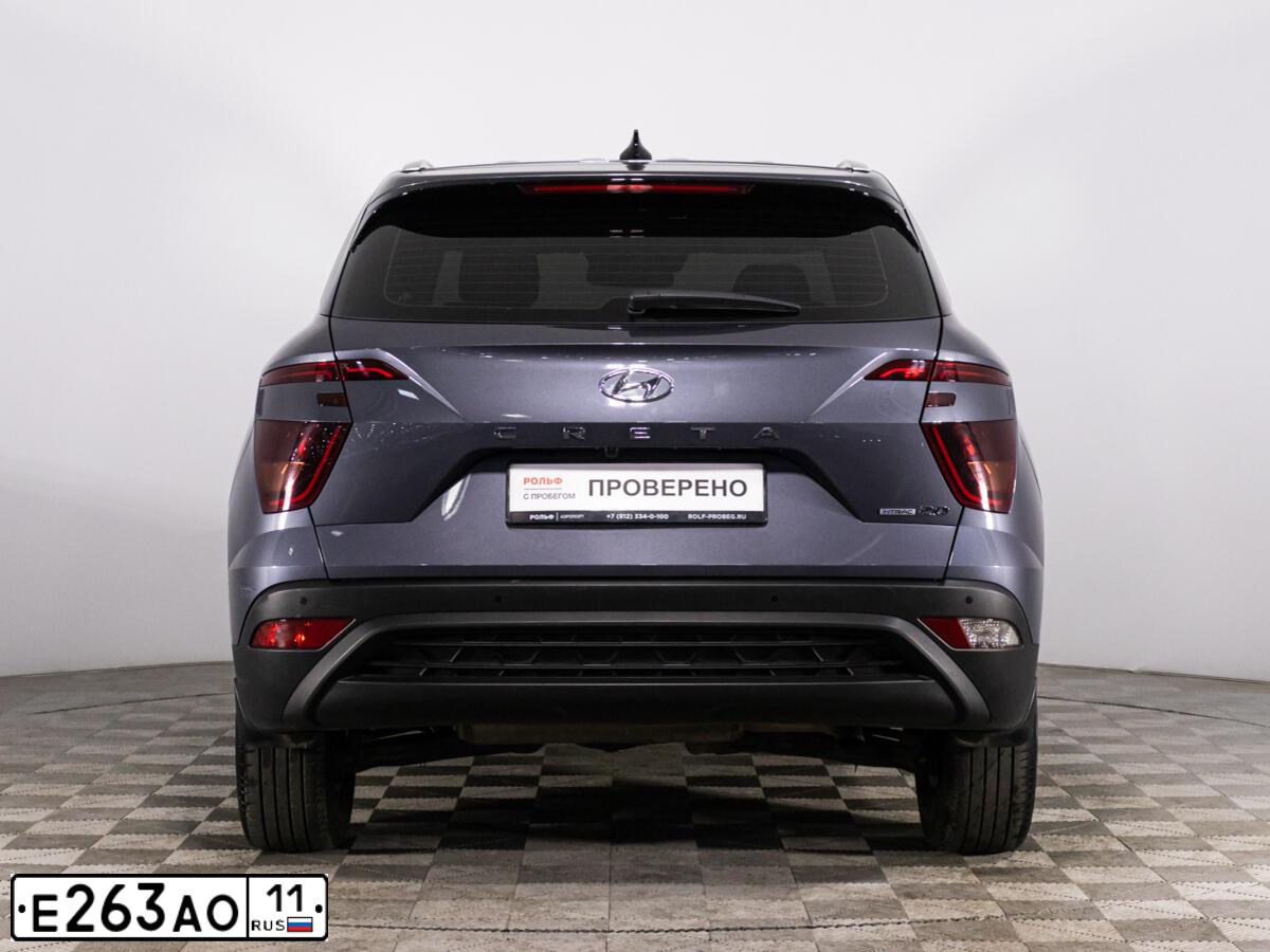 Фото автомобиля HYUNDAI CRETA, 2021 — госномер Р040ХС126