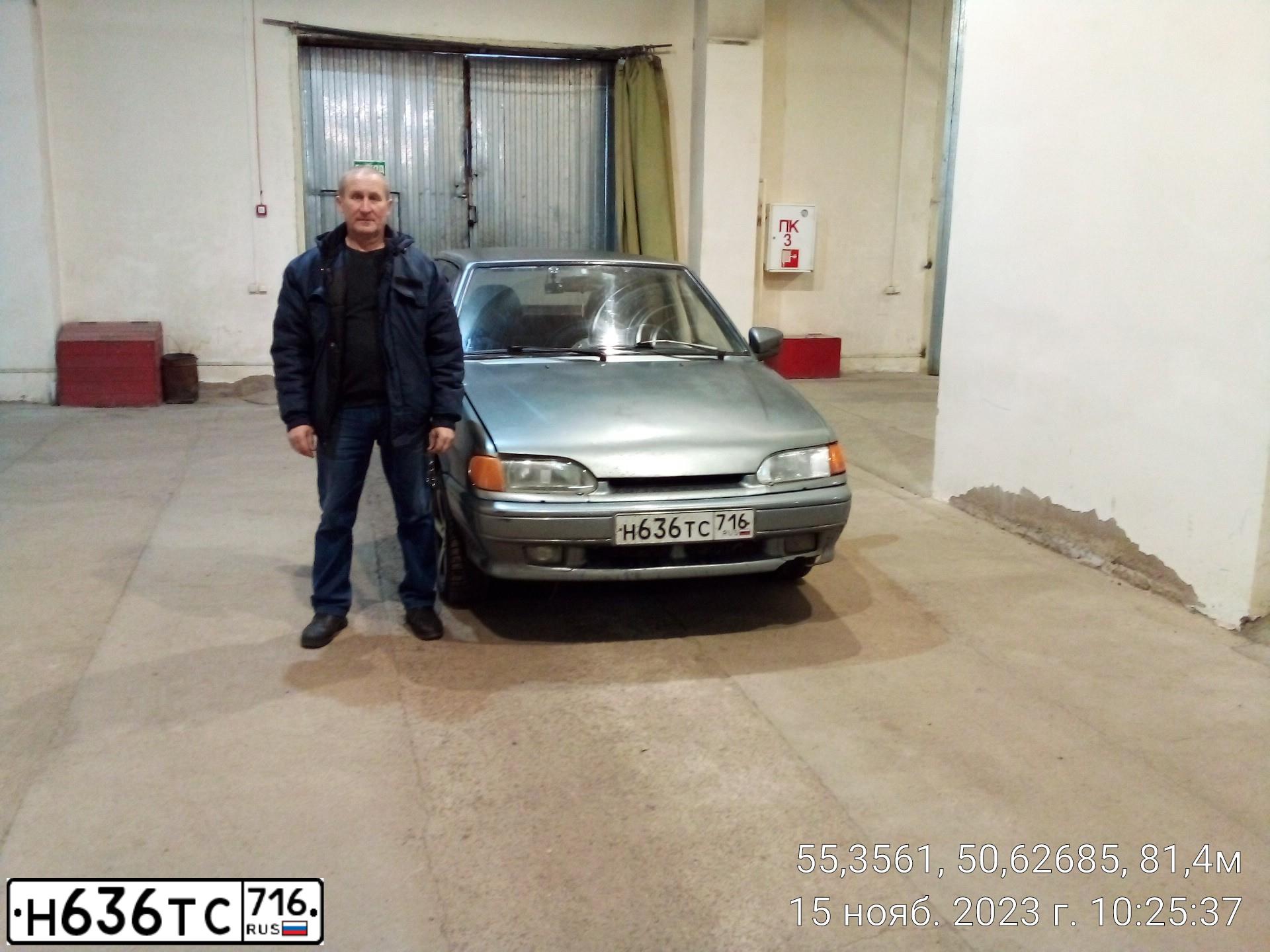 Фото автомобиля LADA 2114 SAMARA, 2005 — госномер Н636ТС716. Цвет: СР.СЕРО-ЗЕЛЕНЫЙ МЕТ.