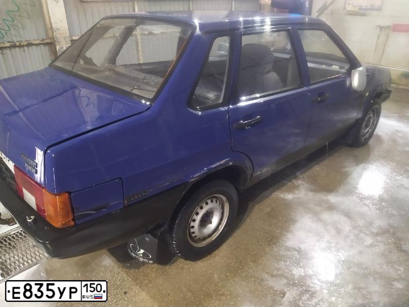 Фото автомобиля LADA 2109 SAMARA, 1999 — госномер Р768КУ68. Цвет: синий