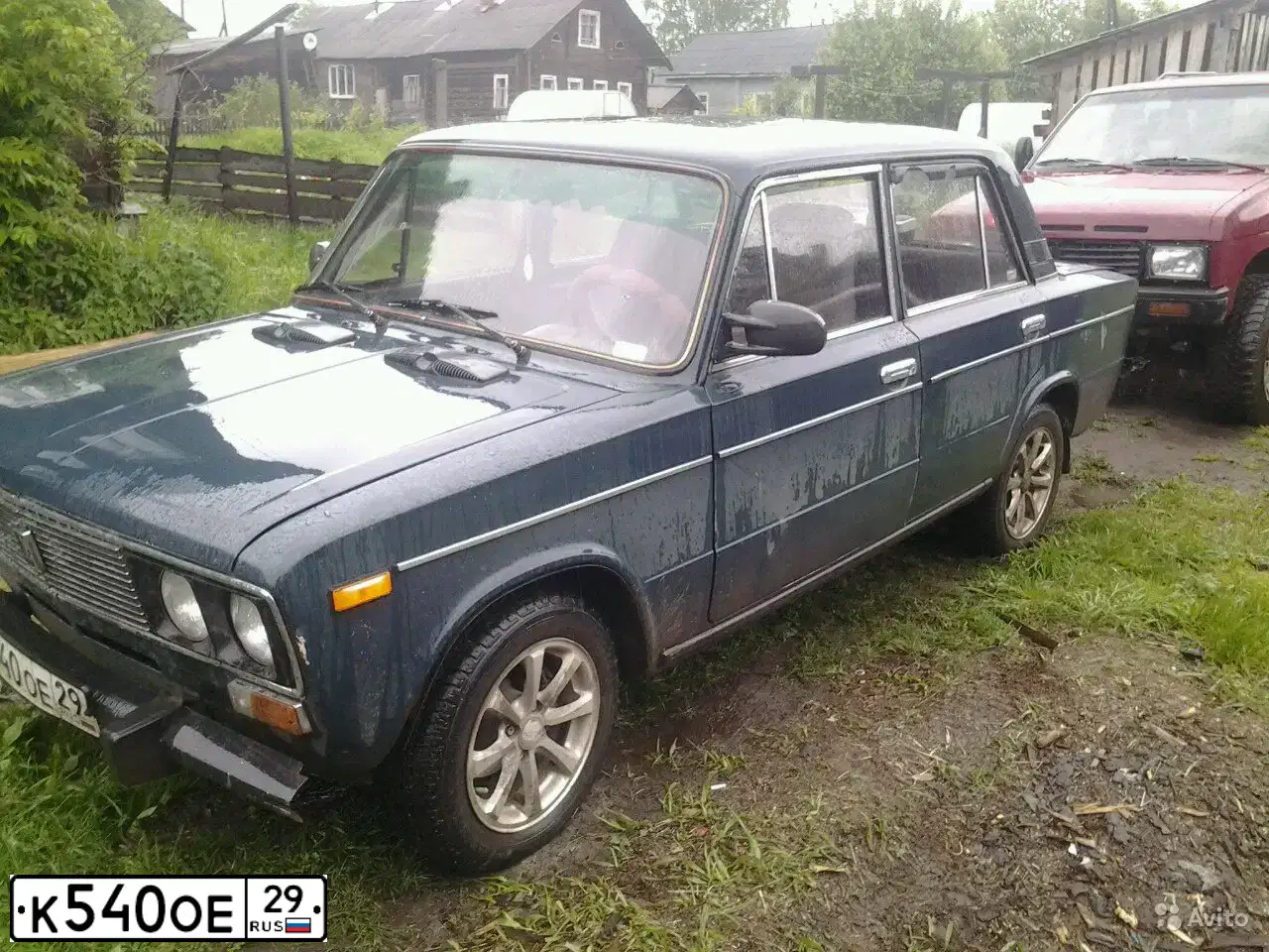 Фото автомобиля LADA 2106, 1996 — госномер К540ОЕ29. Цвет: Темно-зеленый