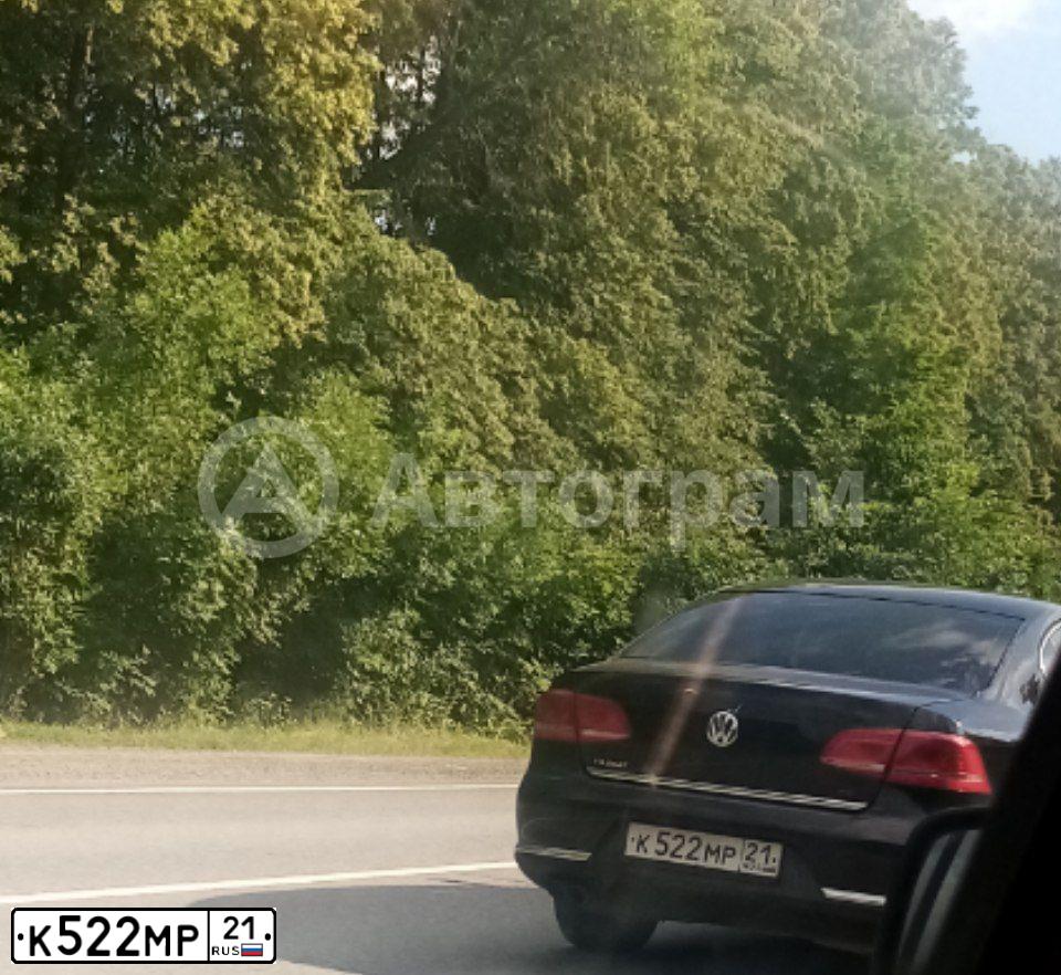 Фото автомобиля VOLKSWAGEN PASSAT, 2014 — госномер К522МР21. Цвет: ЧЕРНЫЙ