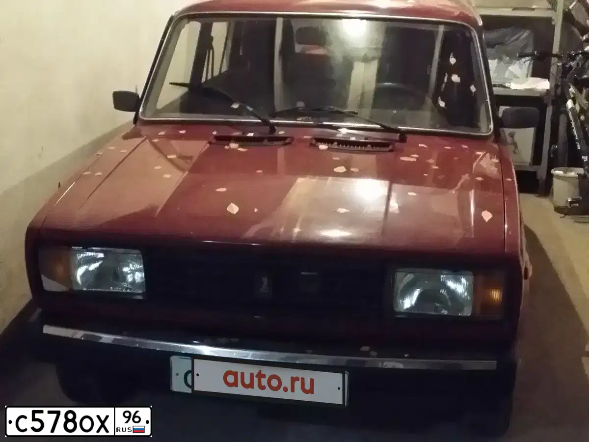 Фото автомобиля LADA 2104, 2011 — госномер С578ОХ96. Цвет: ПОРТУ (КРАСНЫЙ)