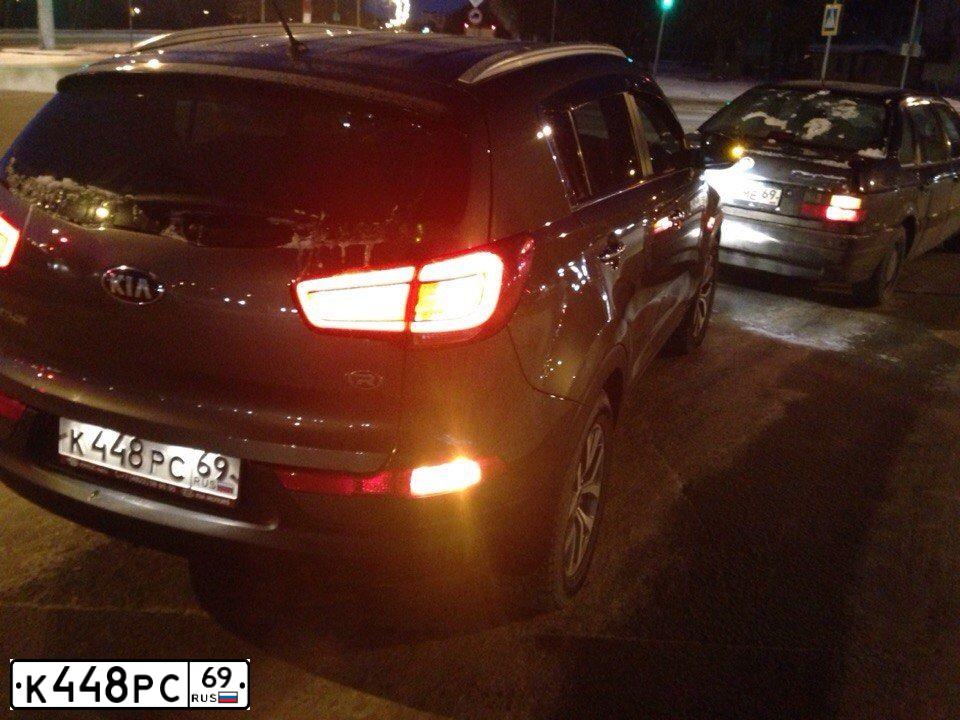 Фото автомобиля KIA SPORTAGE SLS, 2014 — госномер Н932ТХ69