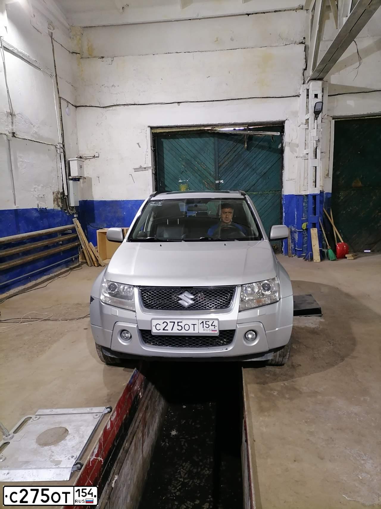 Фото автомобиля SUZUKI GRAND VITARA, 2007 — госномер Р911КН154