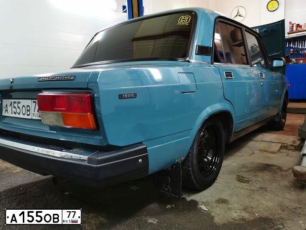 Фото автомобиля LADA 2104, 1996 — госномер А155ОВ77. Цвет: БЕЛЫЙ