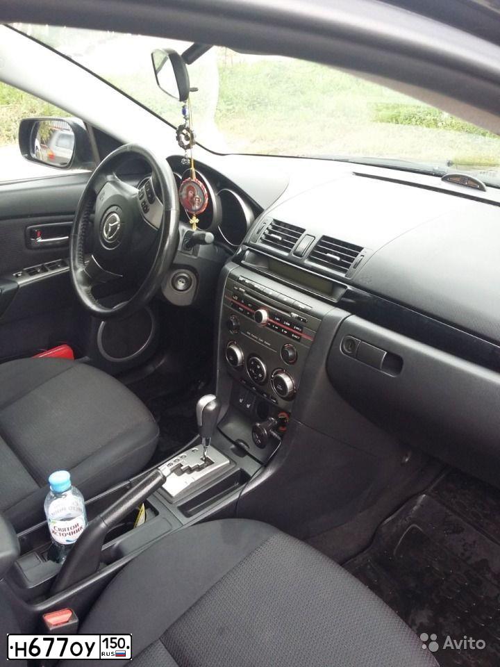 Фото автомобиля MAZDA 3, 2007 — госномер М053СН777. Цвет: ЧЕРНЫЙ