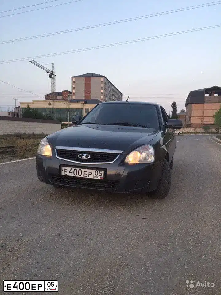 Фото автомобиля LADA 2172 PRIORA, 2008 — госномер С075КР05. Цвет: СЕРО-СИНЕ-ЗЕЛЕНЫЙ