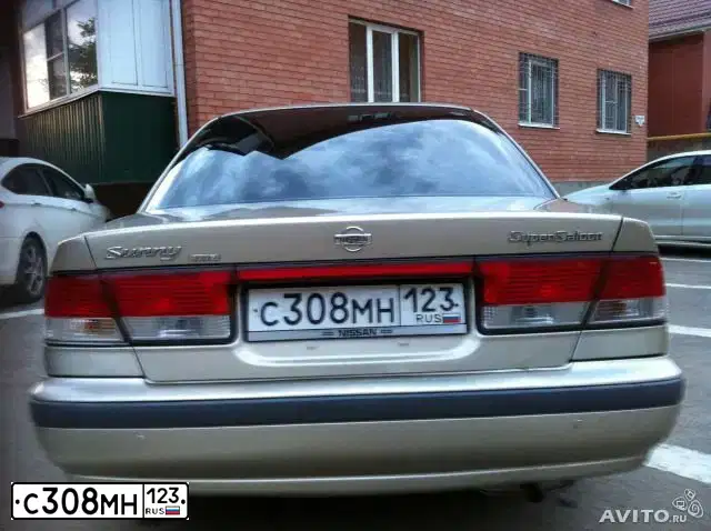 Фото автомобиля NISSAN SUNNY, 2001 — госномер С308МН123