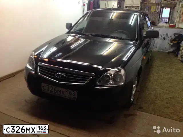 Фото автомобиля LADA 2170 PRIORA, 2012 — госномер М133УМ763. Цвет: СИНЕ-ЧЕРНЫЙ