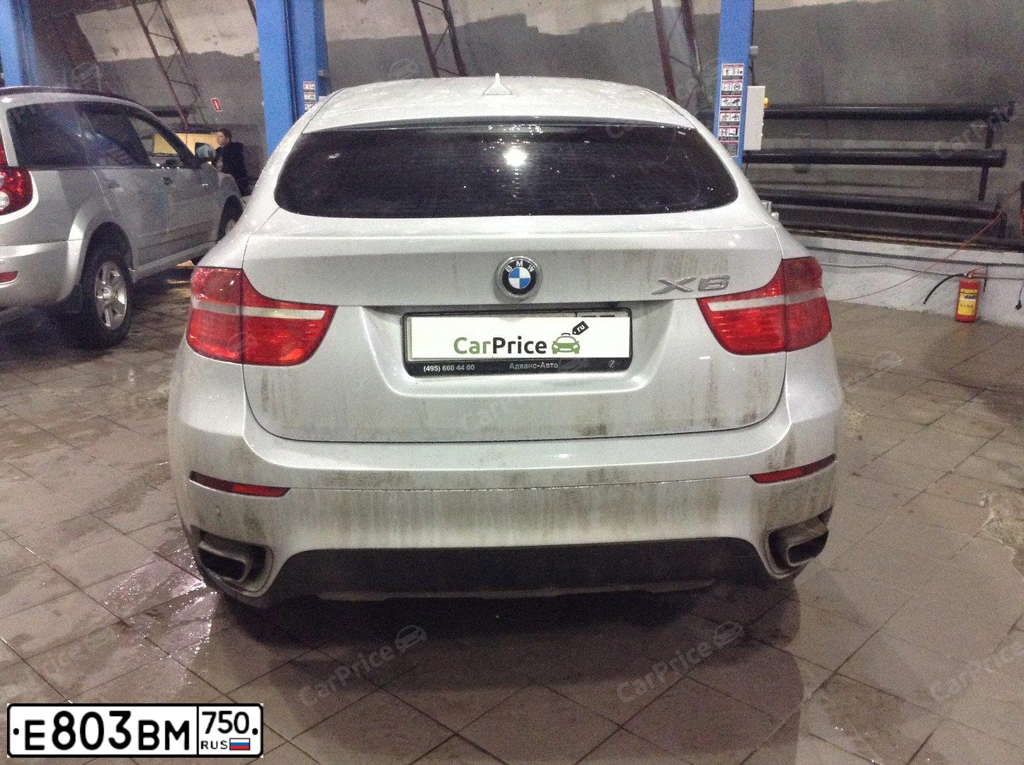 Фото автомобиля BMW X6, 2012 — госномер Т666ЕР06. Цвет: СЕРЫЙ