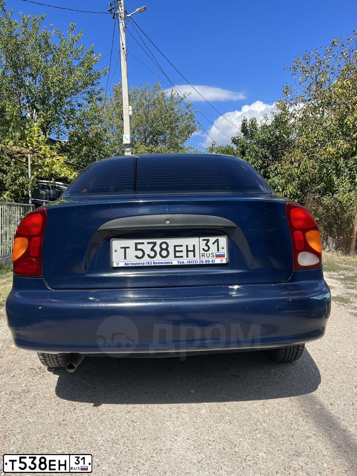 Фото автомобиля ZAZ LANOS, 2007 — госномер Н173ЕХ82. Цвет: Темно-синий
