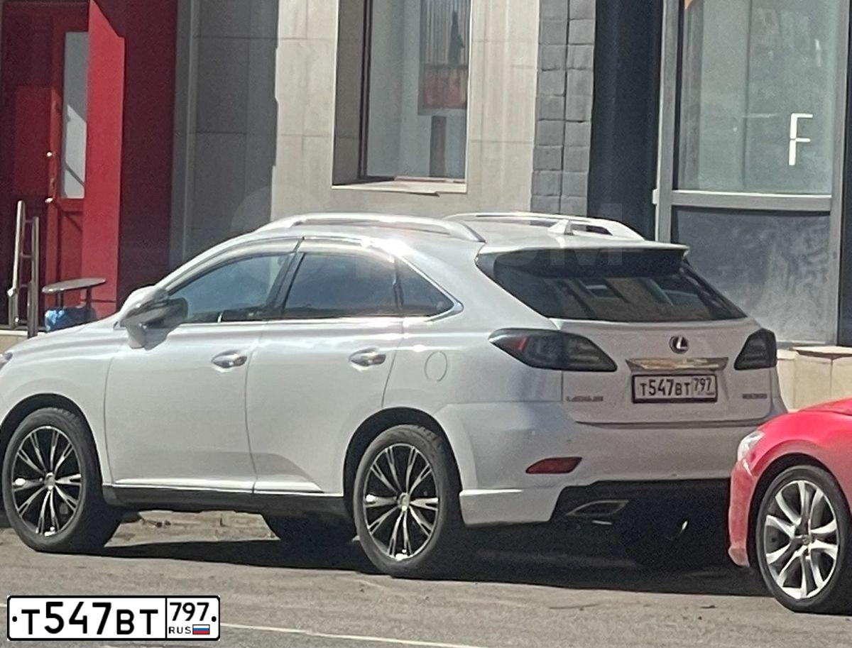 Фото автомобиля LEXUS RX, 2011 — госномер У366УК716. Цвет: ПЕРЛАМУТРОВО-БЕЛЫЙ