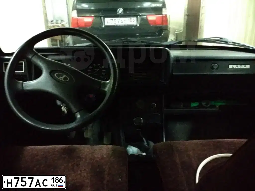Фото автомобиля BMW X5, 2003 — госномер Н757АС186. Цвет: ЧЕРНЫЙ