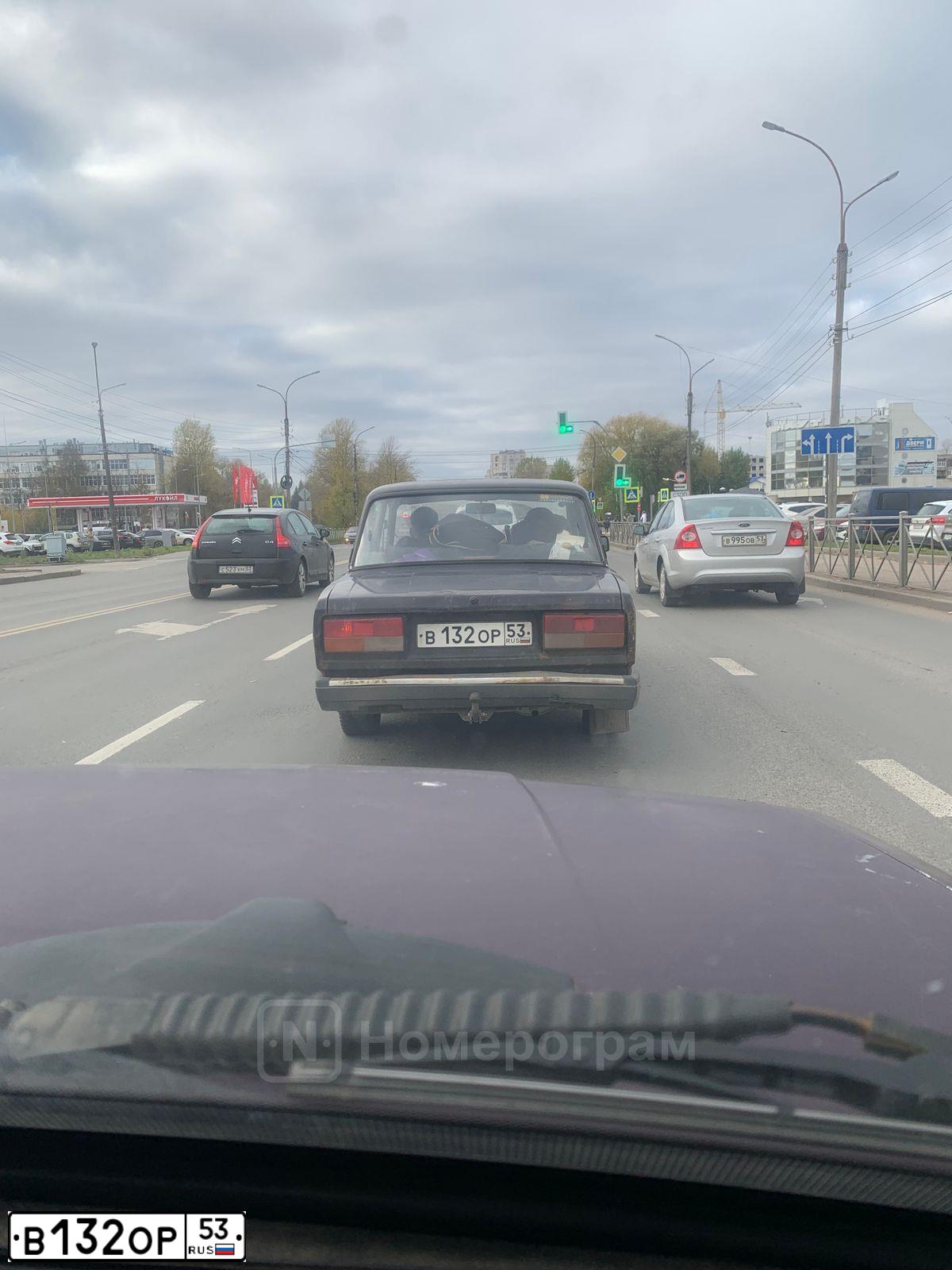 Фото автомобиля LADA 2107, 2008 — госномер К411АУ53
