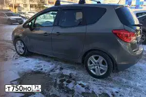Фото автомобиля OPEL MERIVA, 2012 — госномер Т750НО71. Цвет: ТЕМНО-СЕРЫЙ