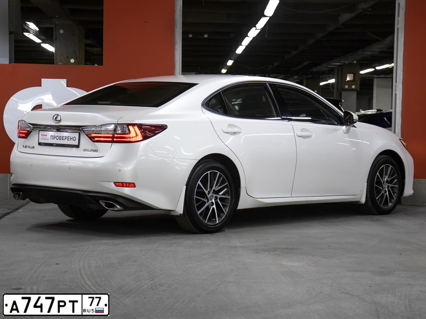 Фото автомобиля LEXUS ES250, 2016 — госномер С392ЕА550