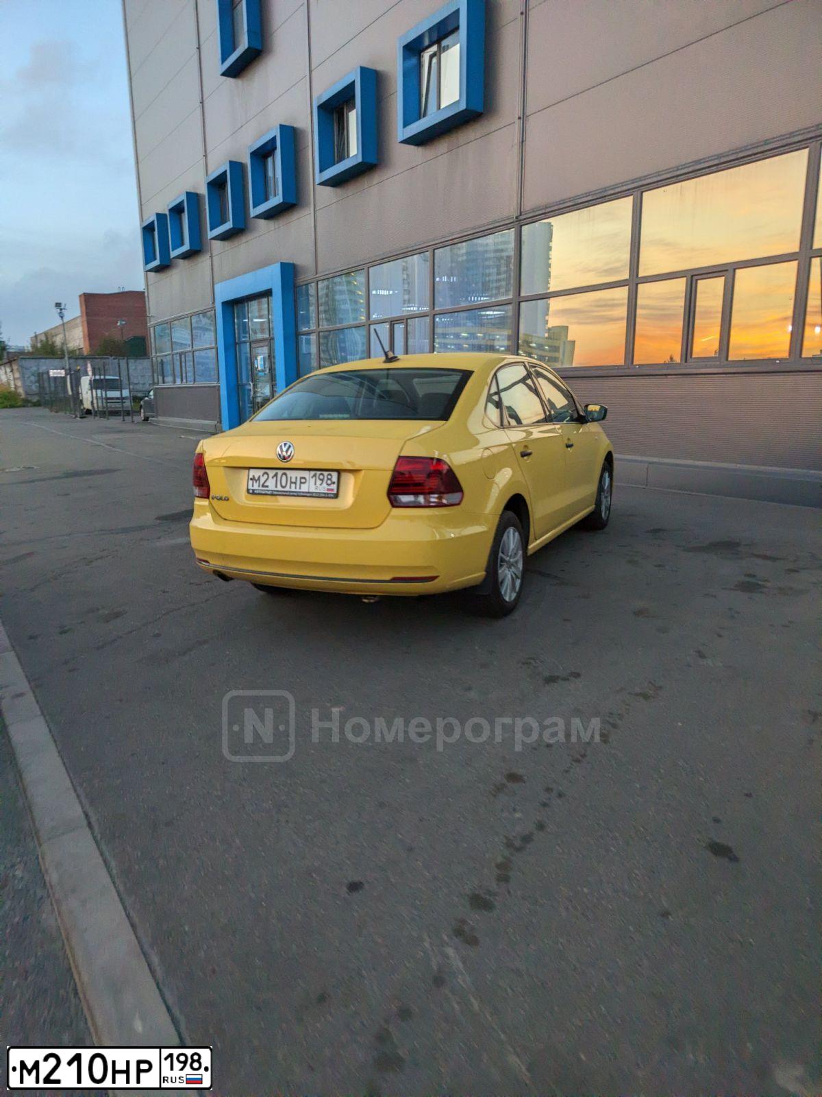 Фото автомобиля VOLKSWAGEN POLO, 2019 — госномер С852ЕВ198