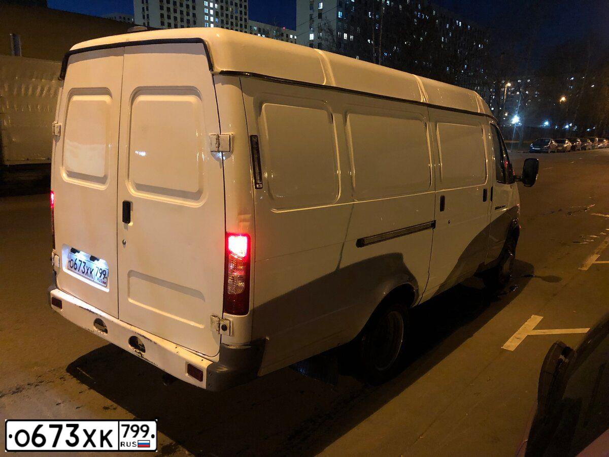 Фото автомобиля GAZ 2705 EL, 2013 — госномер А843АХ777. Цвет: Белый