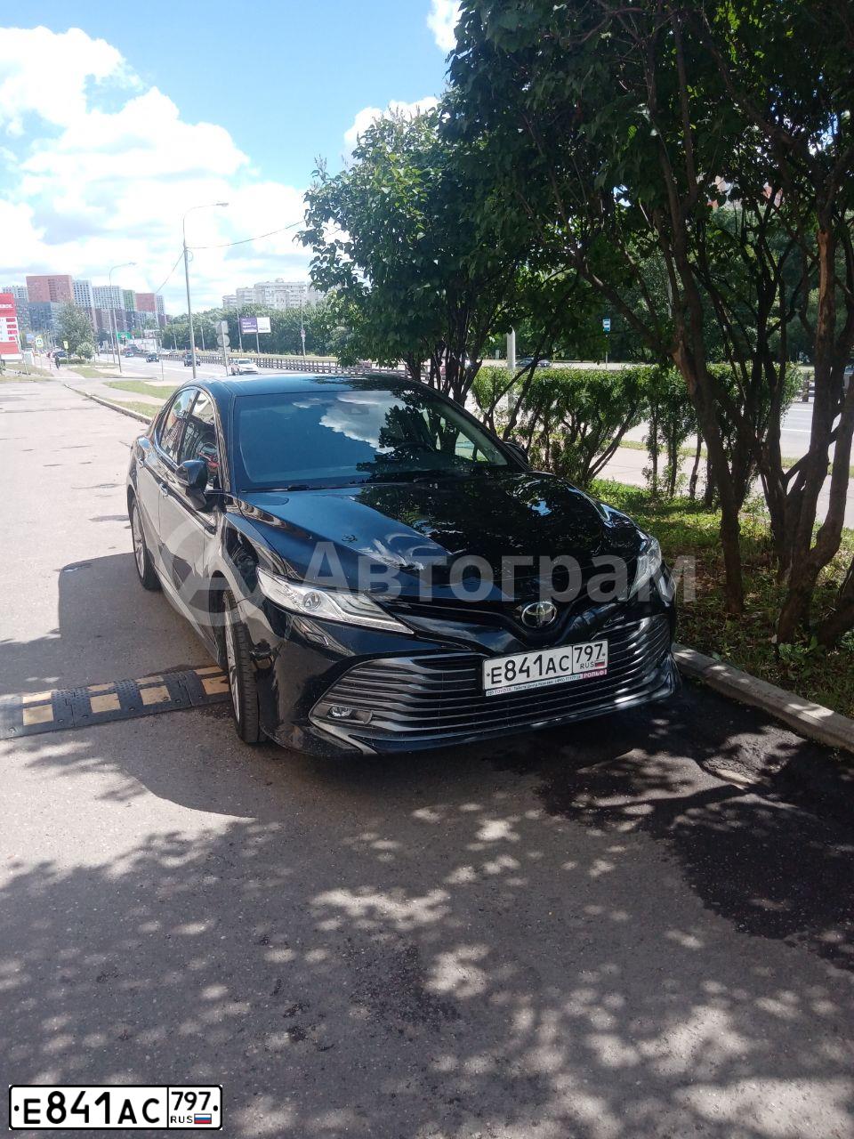 Фото автомобиля TOYOTA CAMRY, 2020 — госномер Х293РК790