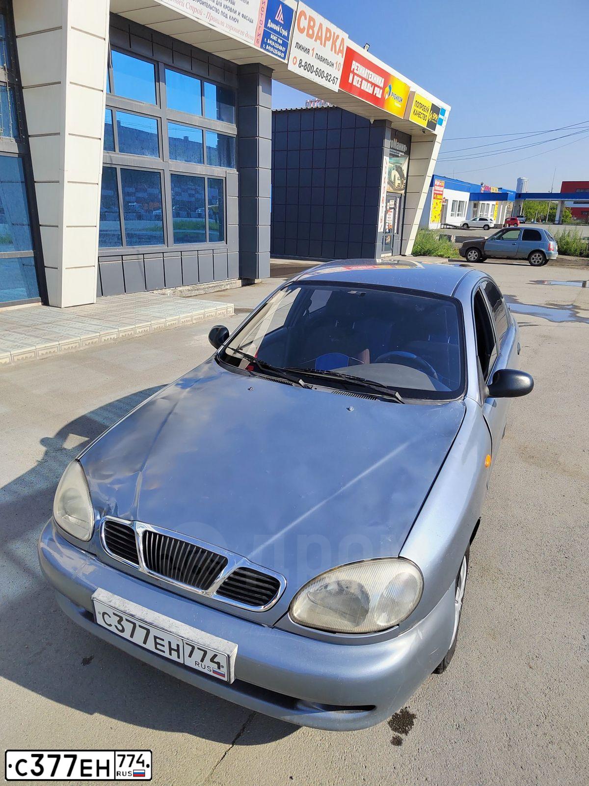 Фото автомобиля ZAZ LANOS, 2006 — госномер С377ЕН774. Цвет: СЕРЕБРИСТЫЙ