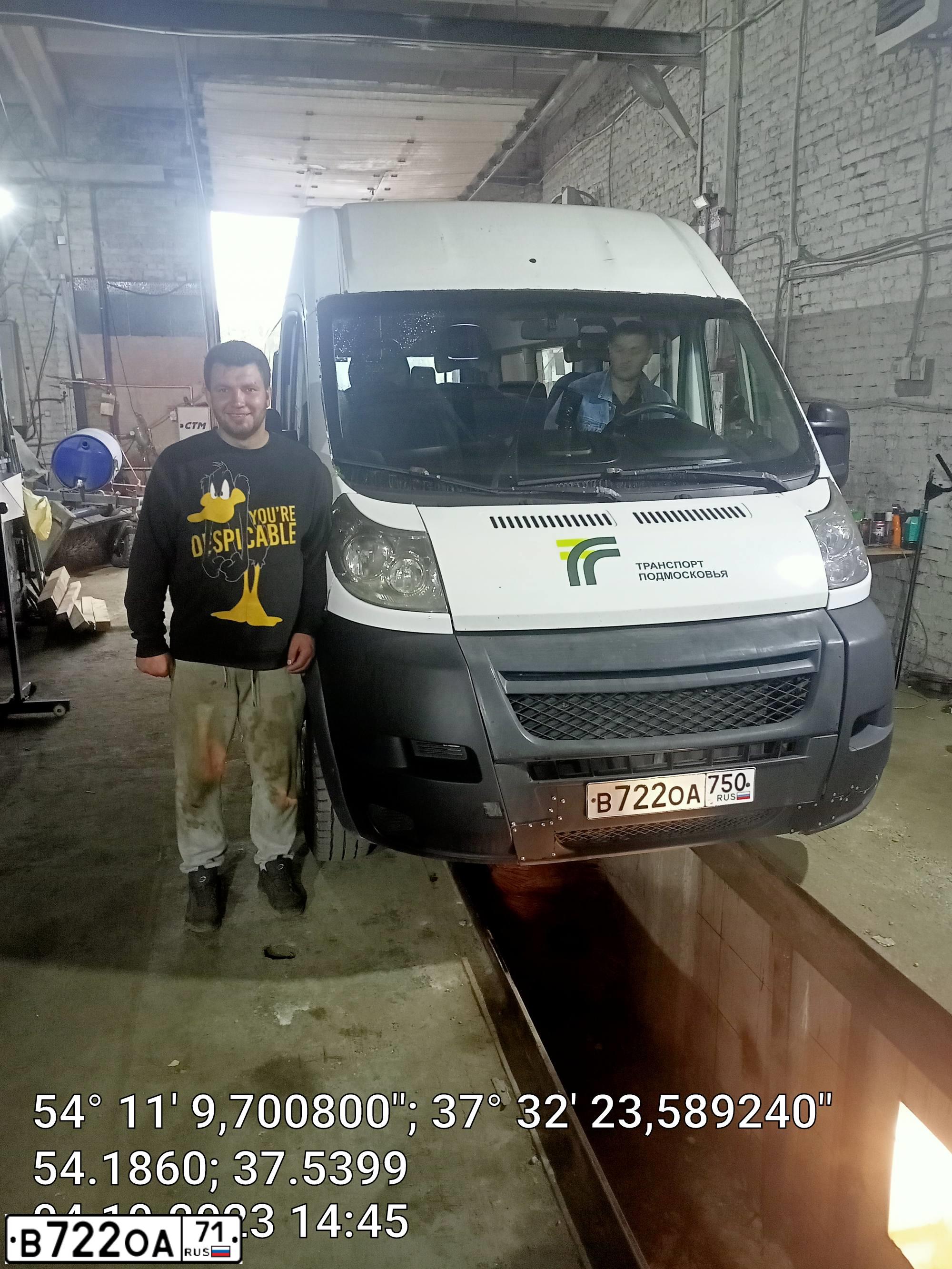 Фото автомобиля FIAT DUCATO, 2013 — госномер О769КН71