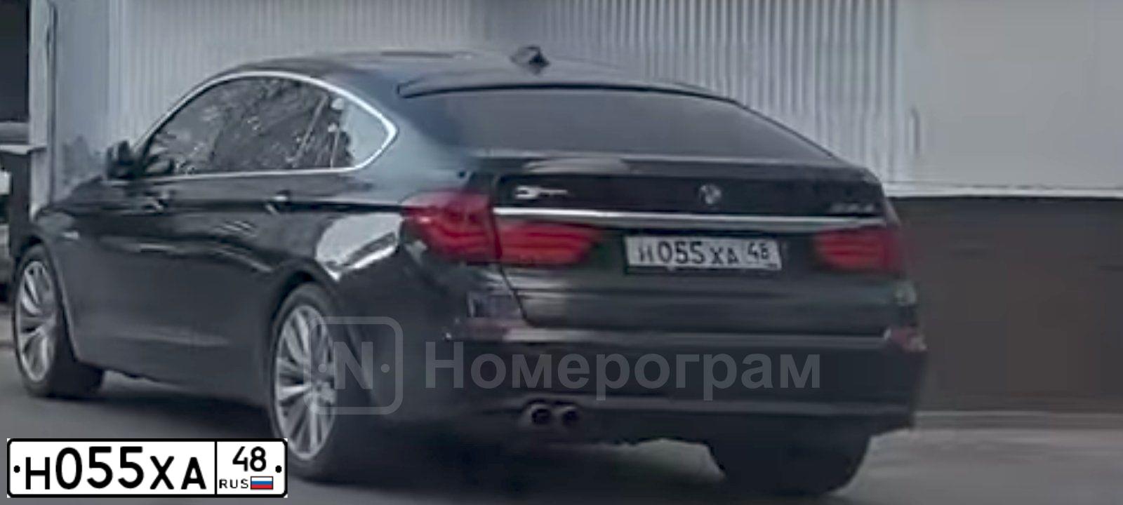 Фото автомобиля BMW SERIE 5 GT, 2010 — госномер С687КО750. Цвет: ЧЕРНЫЙ