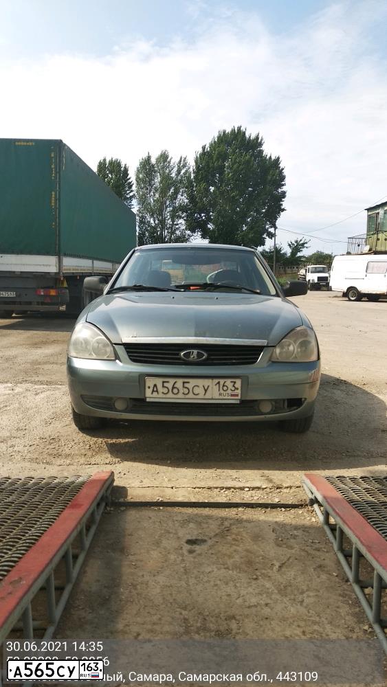 Фото автомобиля LADA 2170 PRIORA, 2009 — госномер М307ТН763. Цвет: СРЕДНИЙ СЕРО-ЗЕЛЕНЫЙ МЕТАЛЛИК