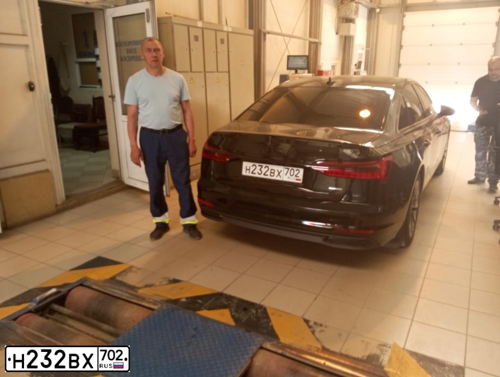 Фото автомобиля AUDI A6, 2020 — госномер Е763РК797. Цвет: ЧЕРНЫЙ