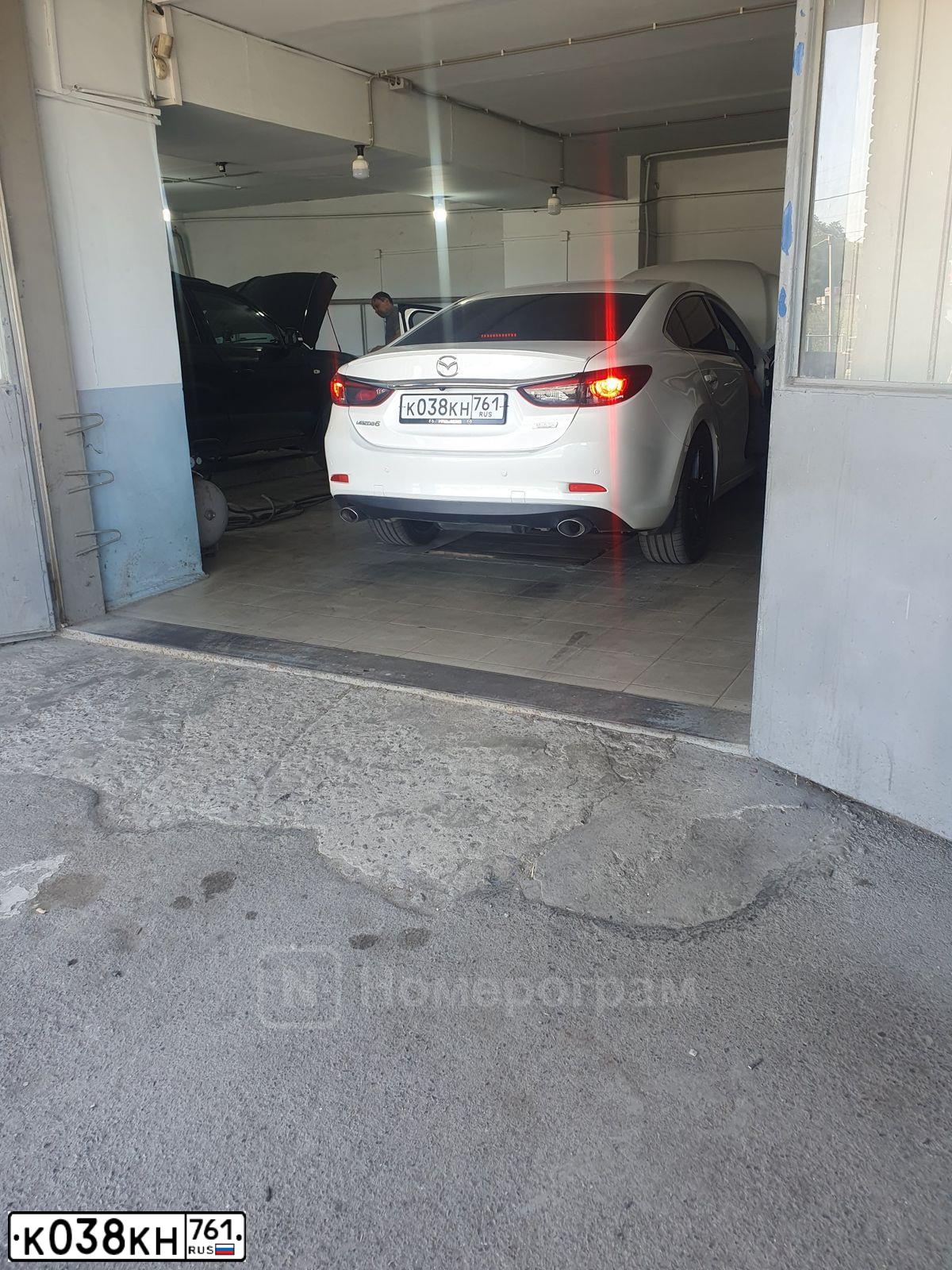 Фото автомобиля MAZDA 6, 2018 — госномер К038КН761