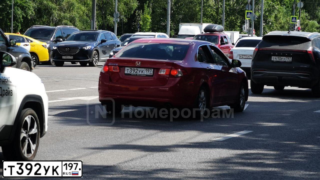 Фото автомобиля HONDA ACCORD, 2008 — госномер В880ТУ790