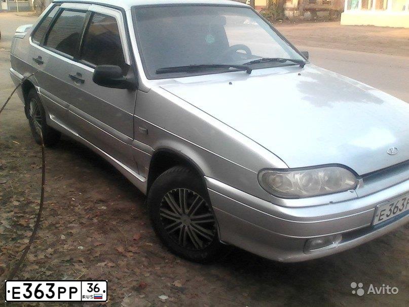 Фото автомобиля LADA 2115 SAMARA, 2001 — госномер Е363РР36. Цвет: СЕРЕБРИСТЫЙ