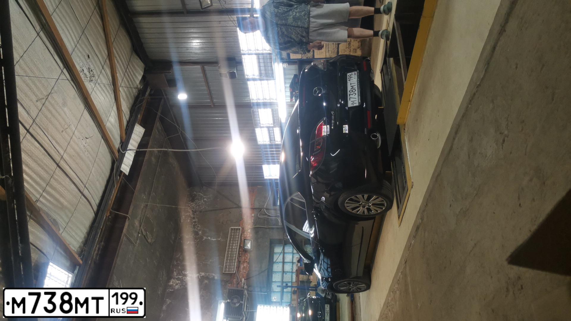 Фото автомобиля MAZDA 6, 2007 — госномер Н204УН33. Цвет: ЧЕРНЫЙ