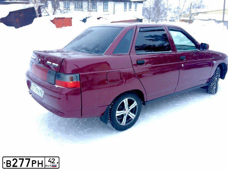 Фото автомобиля LADA 2110, 2005 — госномер К584НТ142. Цвет: ТЕМНО-МАЛИНОВЫЙ