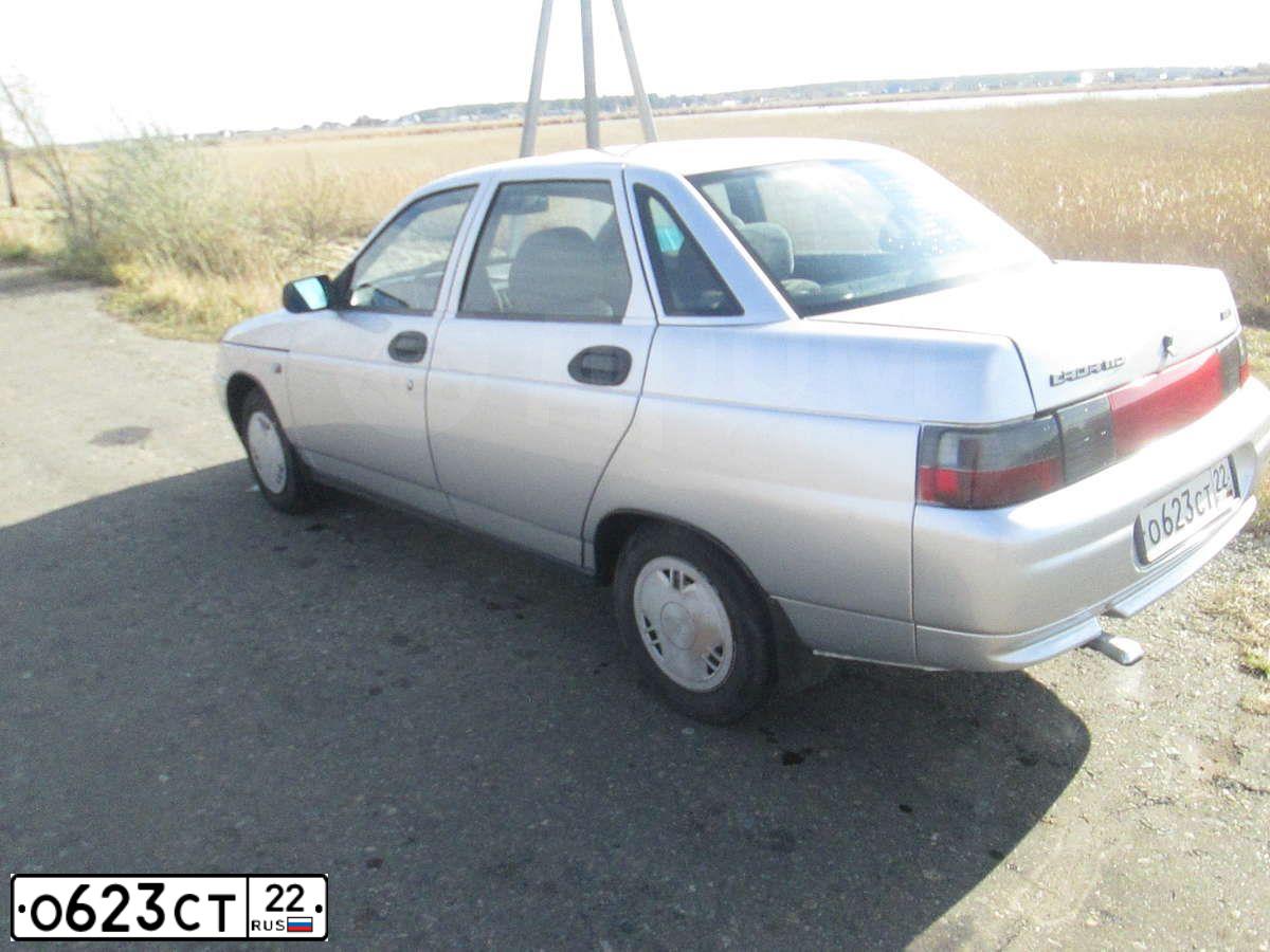 Фото автомобиля LADA 2110, 2003 — госномер О623СТ22. Цвет: СВЕТЛО-СЕРЕБРИСТЫЙ МЕТАЛЛ