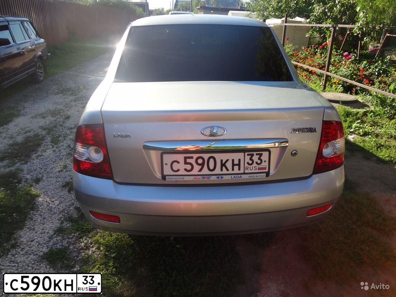 Фото автомобиля LADA PRIORA, 2010 — госномер М230ХТ33