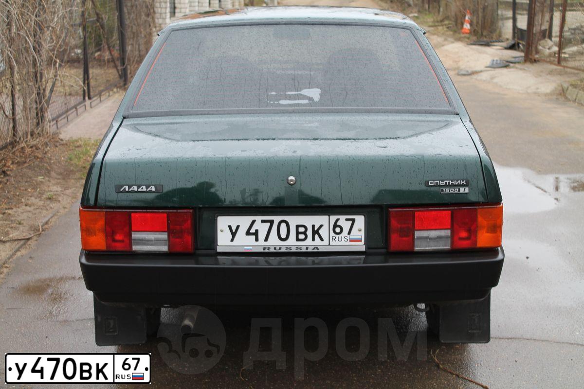 Фото автомобиля LADA 2109 SAMARA, 2003 — госномер У361РТ71. Цвет: Темно-зеленый