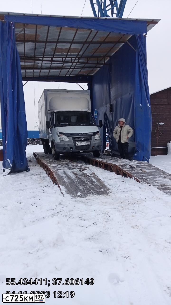 Фото автомобиля GAZ 3302 EL, 2011 — госномер С132РТ40. Цвет: Белый