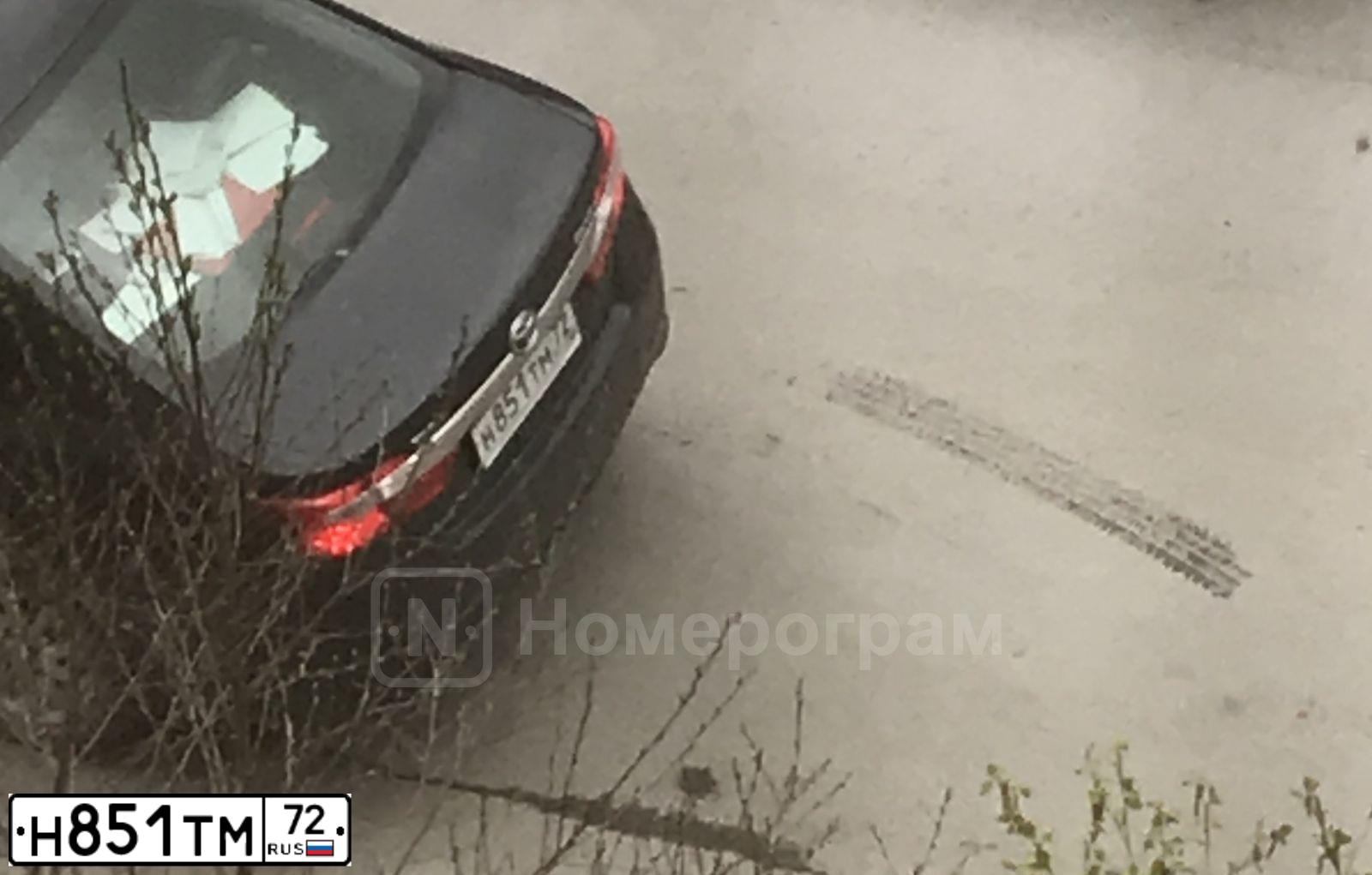 Фото автомобиля TOYOTA CAMRY, 2011 — госномер Н851ТМ72