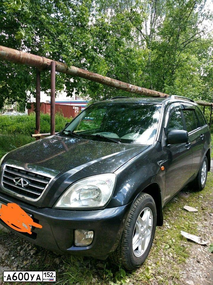 Фото автомобиля TAGAZ TINGO, 2010 — госномер Н687РВ12. Цвет: ЧЕРНЫЙ