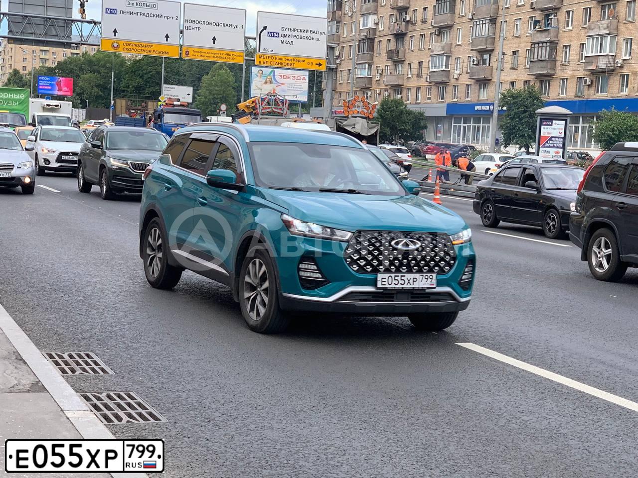 Фото автомобиля CHERY TIGGO 7, 2021 — госномер М426МЕ01