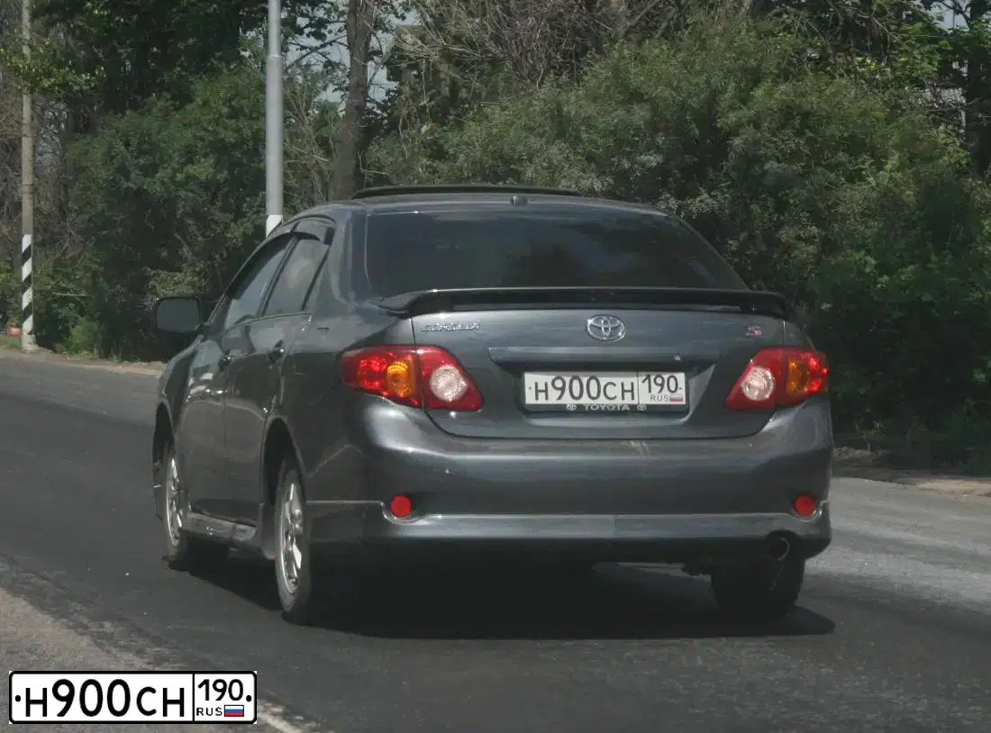Фото автомобиля FORD FOCUS, 2007 — госномер О565СХ190. Цвет: СИНИЙ ТЕМНЫЙ