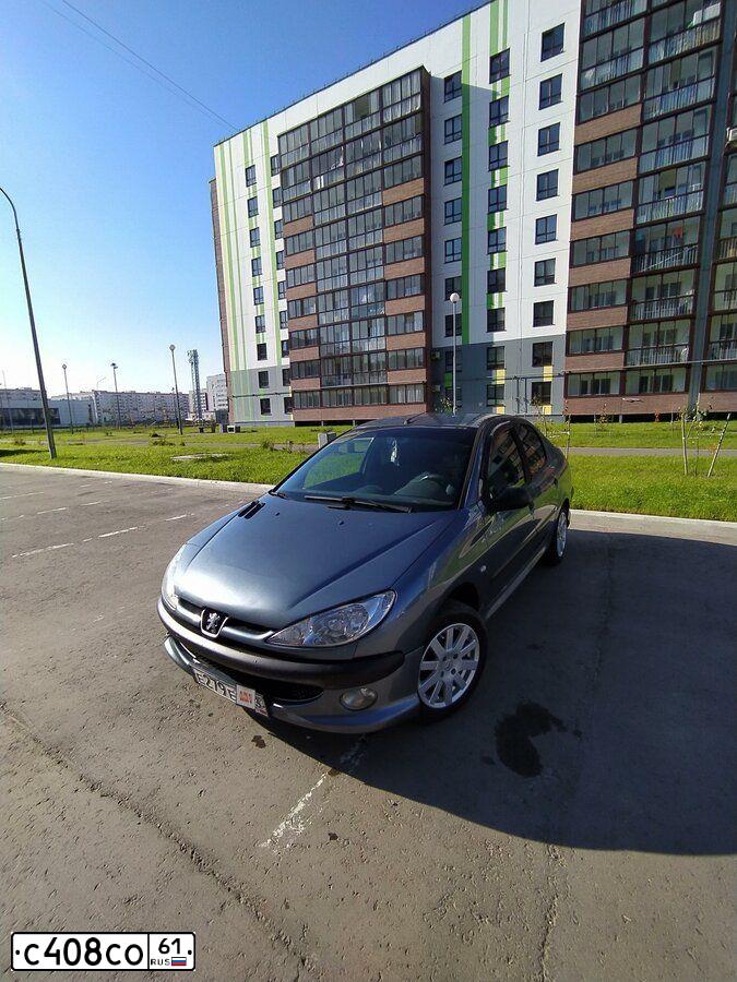 Фото автомобиля PEUGEOT 206, 2007 — госномер Е849ЕА181