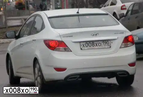 Фото автомобиля KIA SOUL, 2014 — госномер С165ВВ550. Цвет: Красный