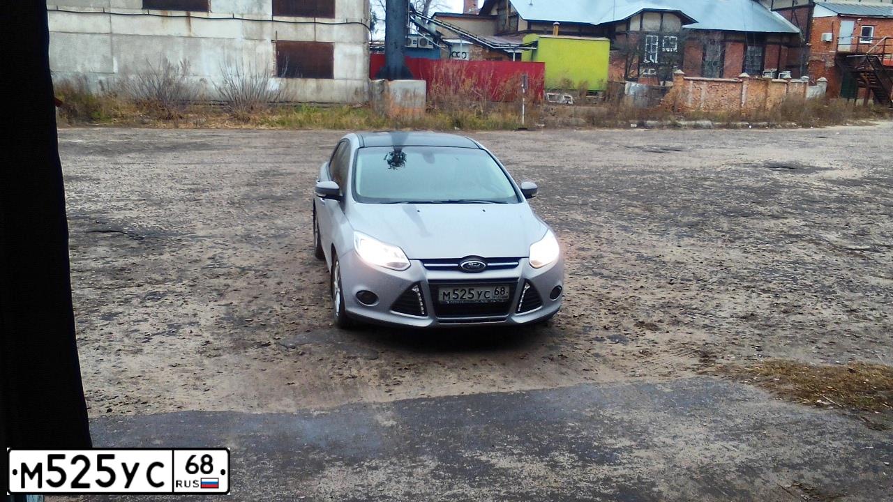 Фото автомобиля FORD FOCUS, 2012 — госномер М525УС68