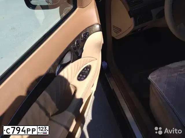 Фото автомобиля MERCEDES E-KLASSE, 2008 — госномер К023КК93. Цвет: ЧЕРНЫЙ