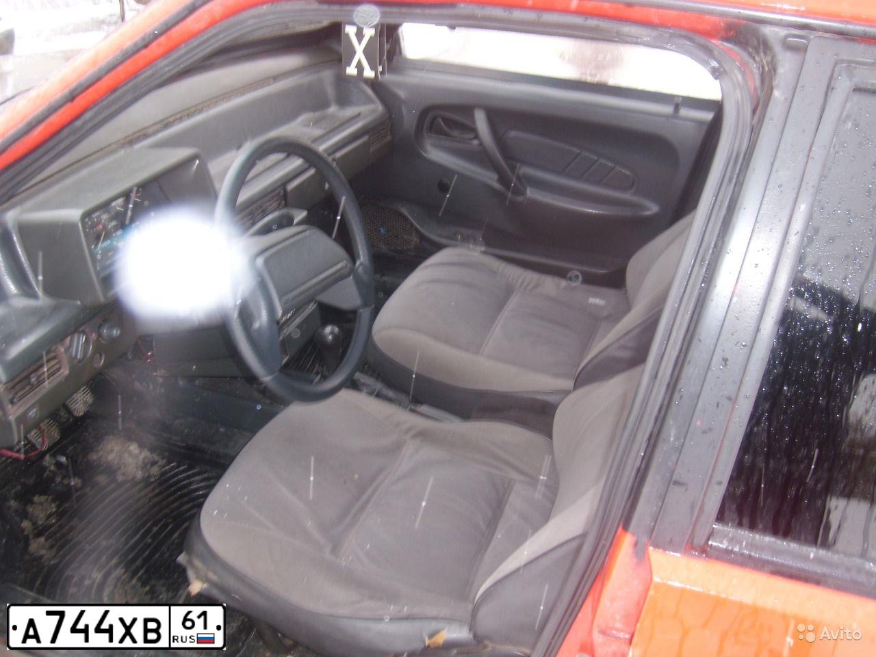 Фото автомобиля LADA 2109 SAMARA, 1989 — госномер А744ХВ61. Цвет: КРАСНЫЙ