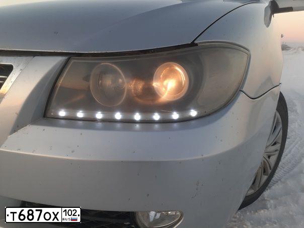Фото автомобиля LIFAN SOLANO II, 2011 — госномер Р232СВ716. Цвет: СЕРЕБРО