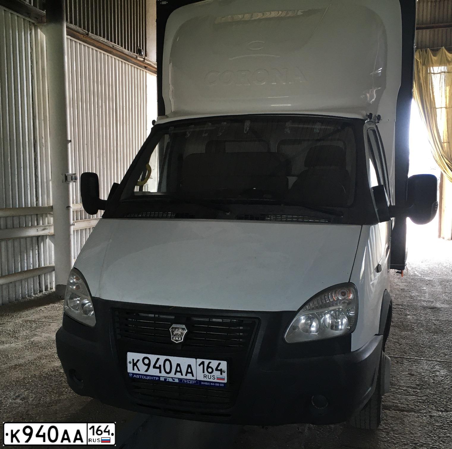 Фото автомобиля GAZ 3221, 2017 — госномер А065ХВ172. Цвет: Белый